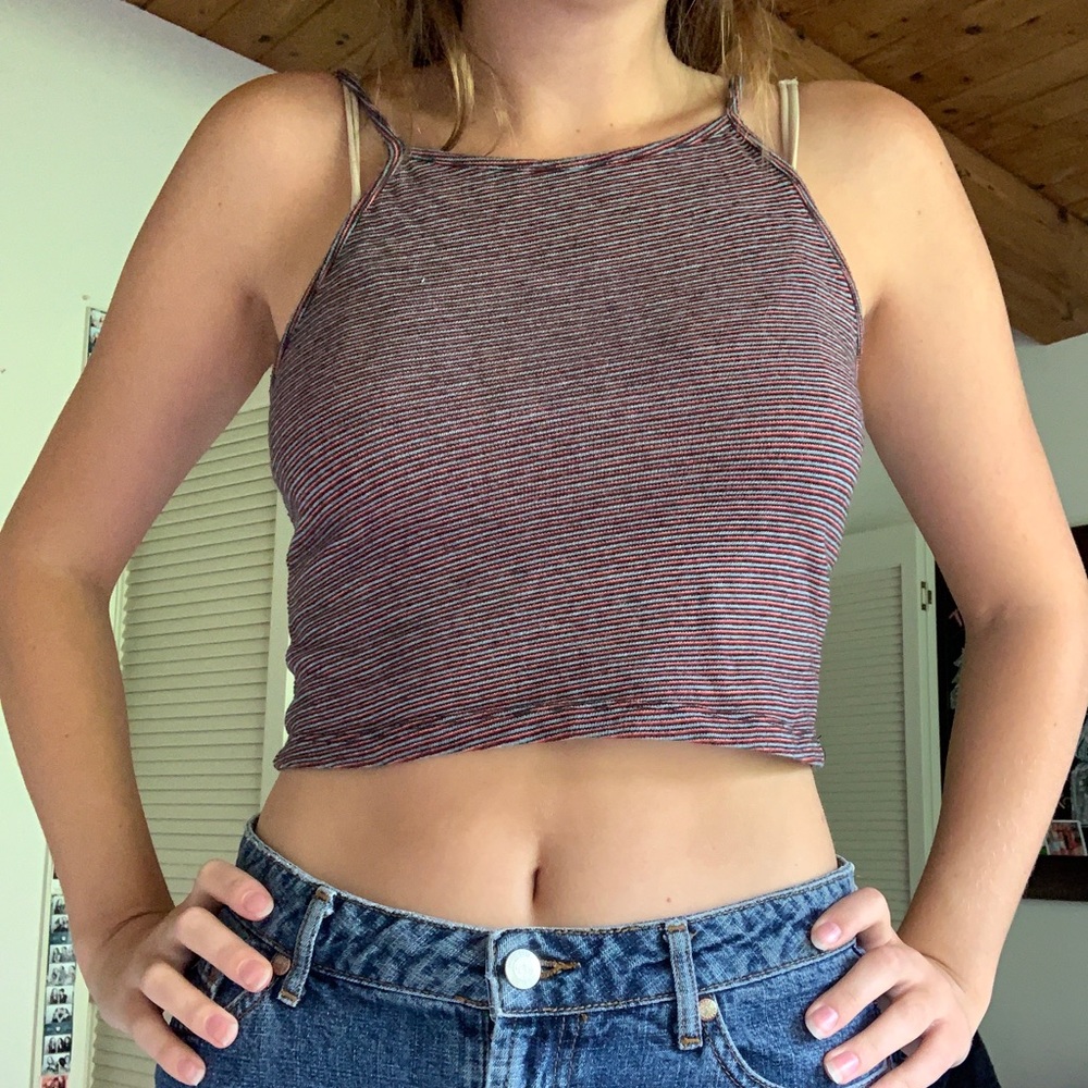 Stripped tank top